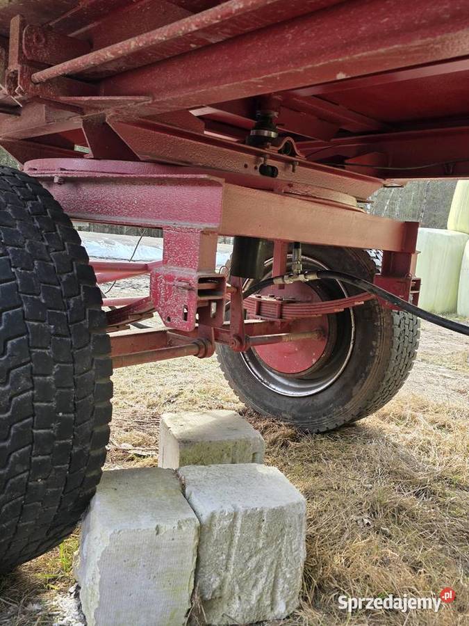 Przyczepa niemka nieuszkodzony Burzenin