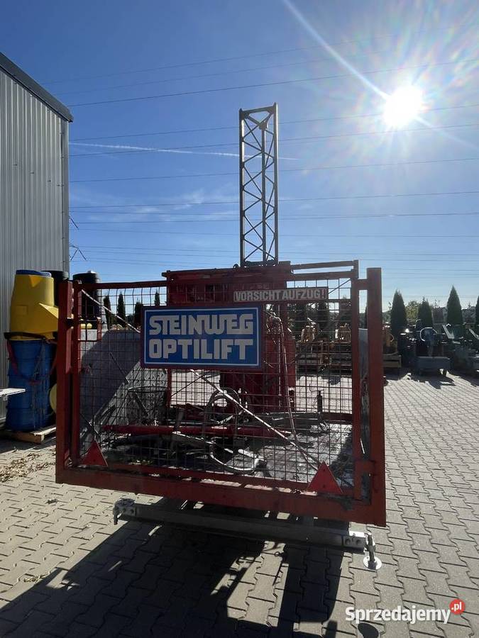 Winda budowlana STEINWEG OPTILIFT wciągarka do nie Motoryzacja Ślesin