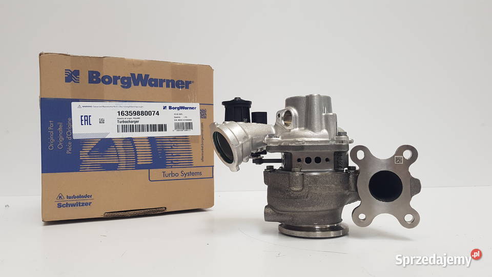 Turbosprężarka BorgWarner KKK 16359880074 osobowe Turbosprężarki Siedlce