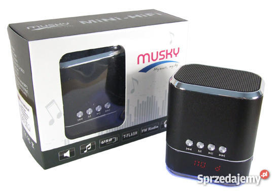 Głośnik MINI Przenośny USB SD JACK 35 Radio FM R Kraków sprzedam