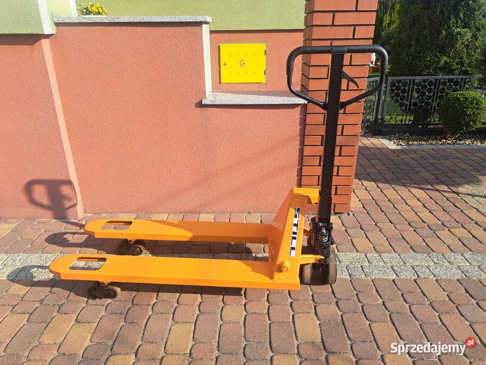 Paleciak wózek paletowy ręczny podwójne rolki Syców