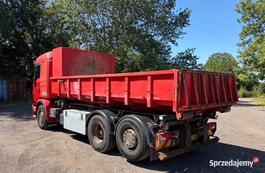 Scania G400 linowiec wywrotka 3 str 6x2 Gdynia sprzedam