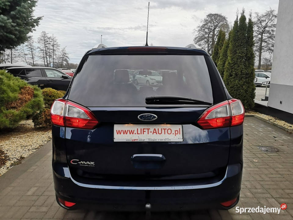 Ford Grand C 16TDCI 116 Klimatronic Tempomat manualna Samochody osobowe Strzegom
