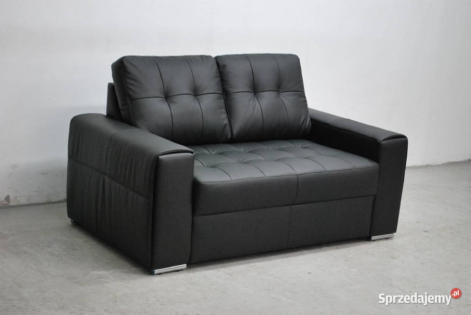 2 osobowa sofa kanapa SKÓRA naturalna 6605 90cm Poznań sprzedam