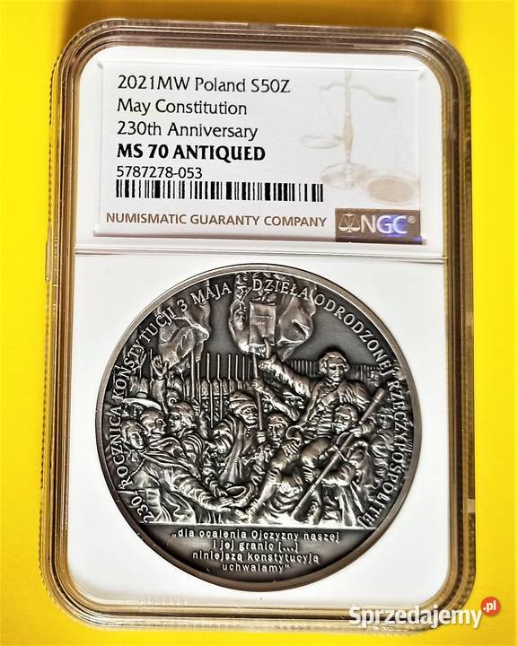 50 2021 r 230 Rocznica Konstytucji 3 Maja Wrocław