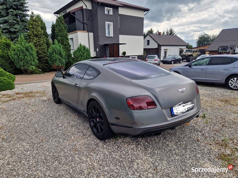 Bentley gt coupe v8 zamiana Rok produkcji 2015 podkarpackie Mielec