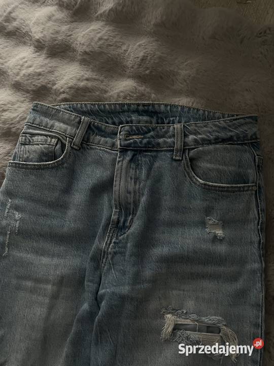 Jeansy niebieskie mazowieckie Warszawa sprzedam