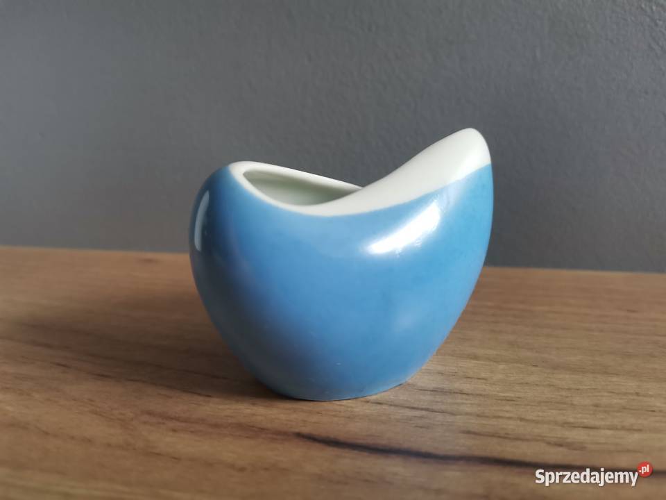 Stary mały wazon Pikasiak porcelana Bogucice E T śląskie Katowice