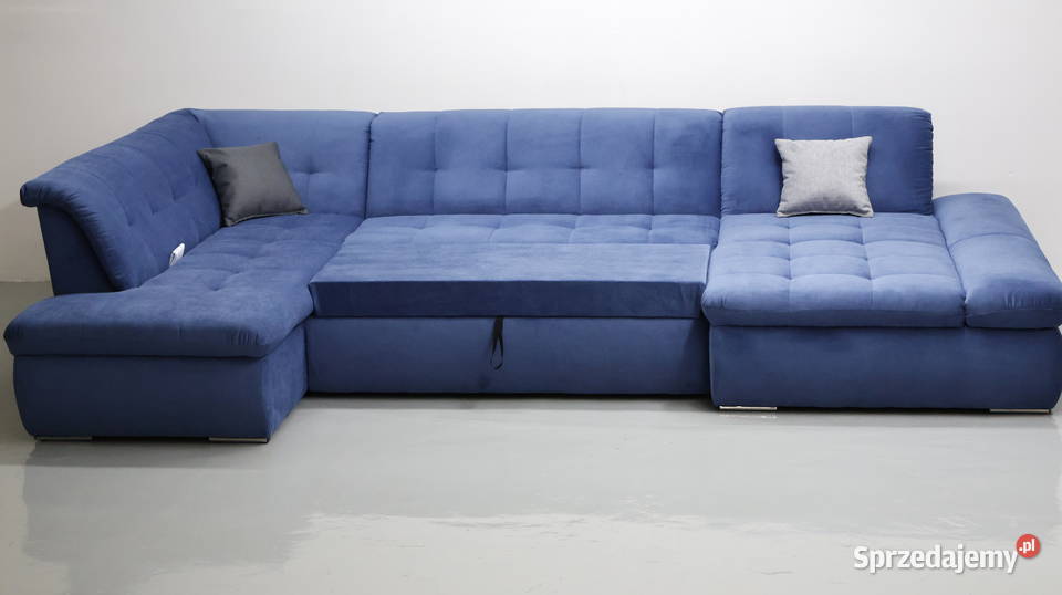 TNJ nowy niemiecki narożnik U funkcja spania 210cm Poznań