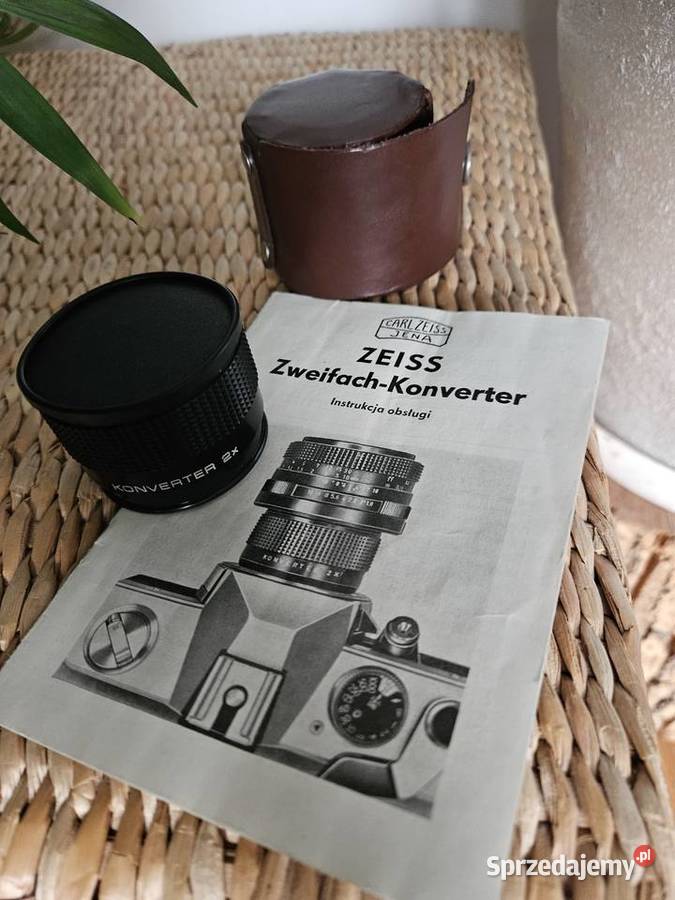 KONWERTER X 2 CARL ZEISS JENA Obiektywy Warszawa