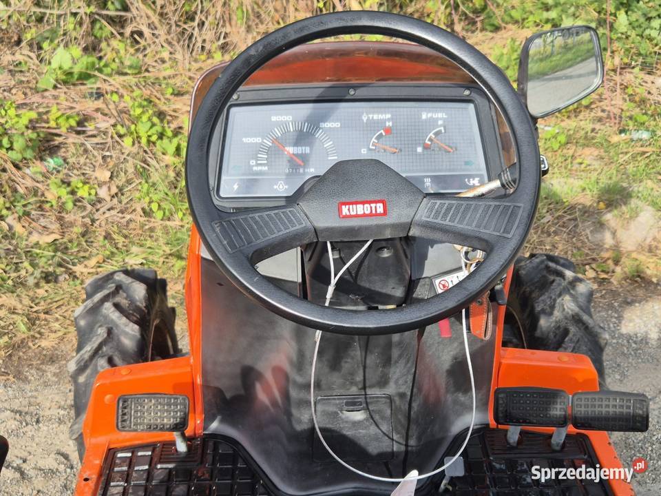 Traktorek traktor KUBOTA X20D 20 44 Małuszyn sprzedam