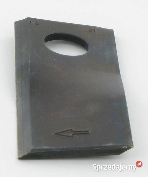 Nożyk kosiarki rotacyjnej prawy 126x47x4 mm Kamionna
