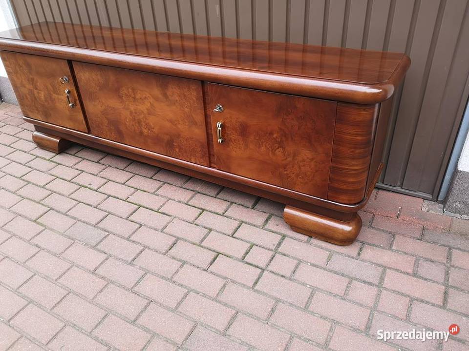 Komoda Szafka ARTDECO RTV Niska 217 Orzech Swarzędz