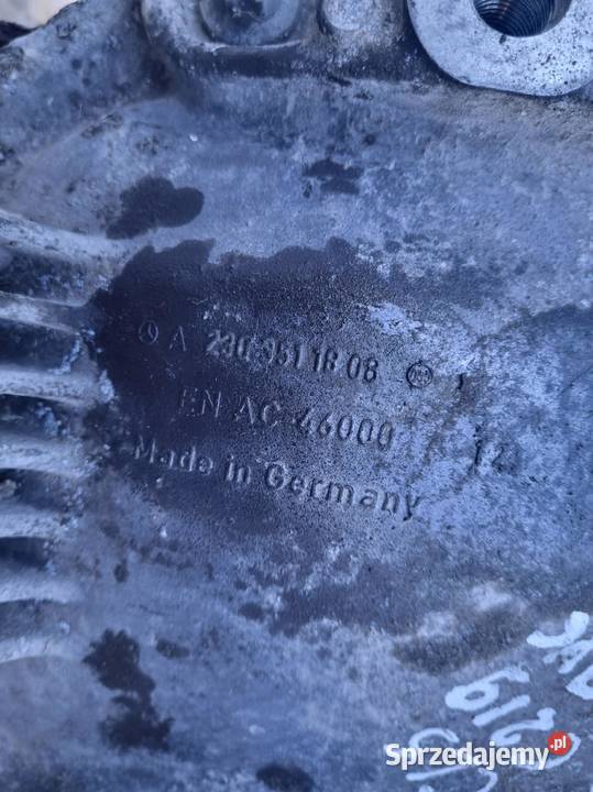 Mercedes C219 W219 30 CDTI TYLNY MOST dyfer lubelskie Rudka sprzedam