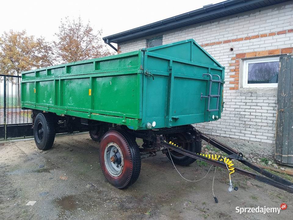 Przyczepa rolnicza hl 6011 6 ton Rolnictwo łódzkie