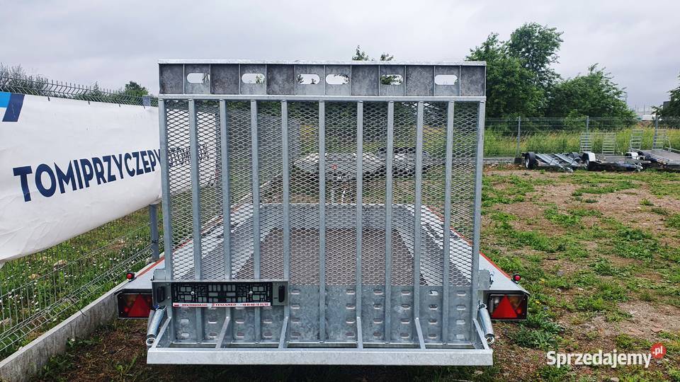 Przyczepa pod minikoparkę Laweta Temared 3500DMC wielkopolskie Piła