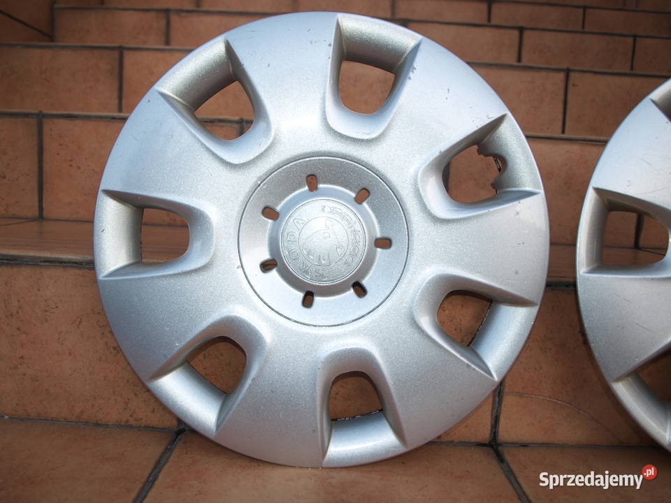 Skoda kołpaki 14 oryginalne komplet 4 sztuki wielkopolskie Kalisz