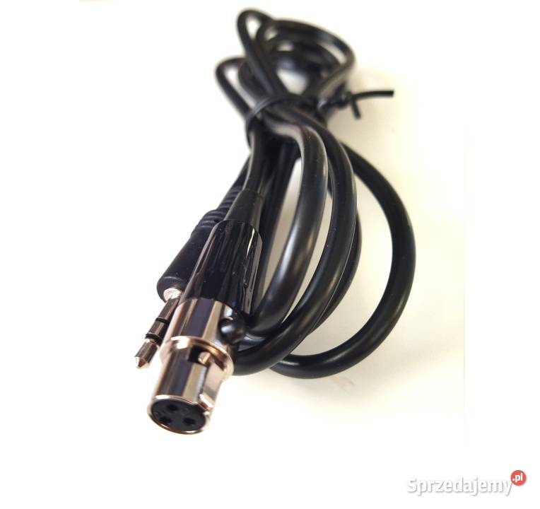 Kabel słuchawkowy MINI XLR3-F/JACK 3,5 stereo 1,5m