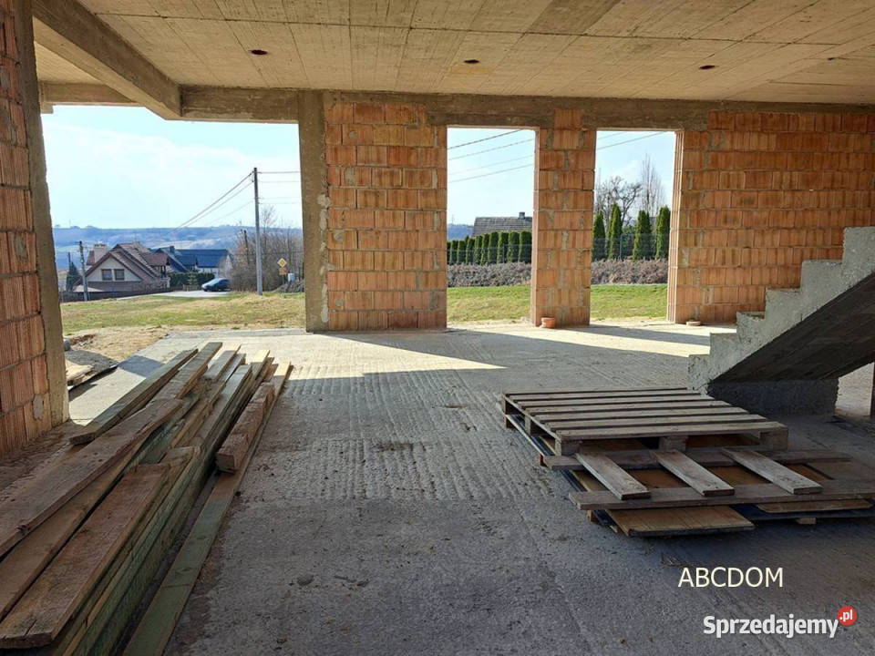 Nowoczesny dom widokowa działka 7 małopolskie Książniczki sprzedam