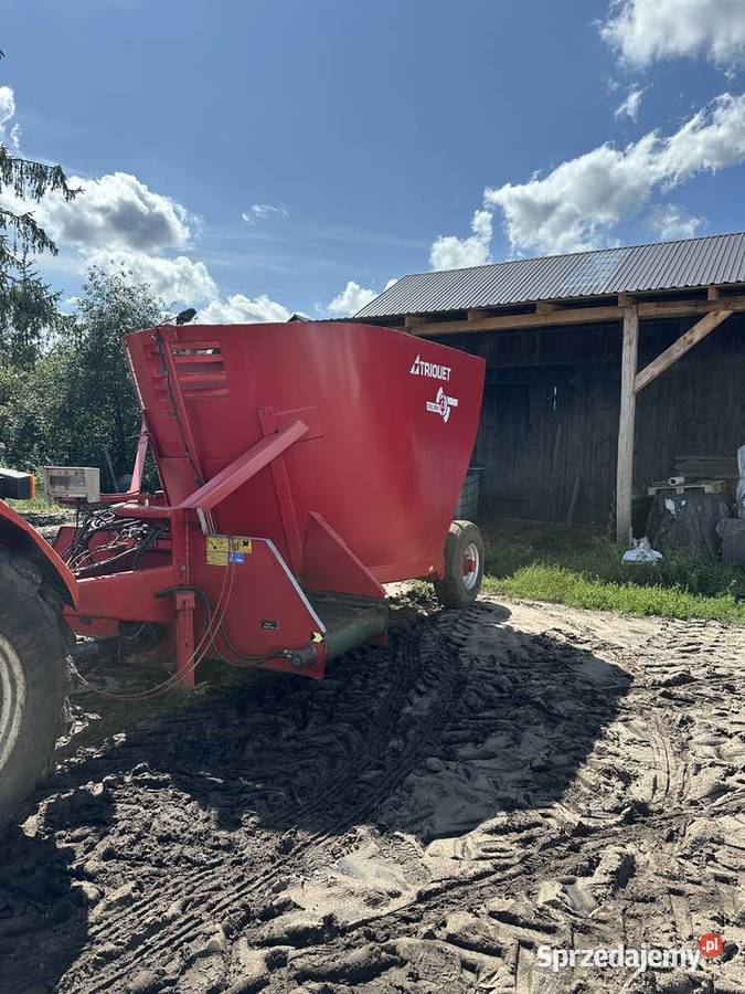 Paszowóz wóz paszowy trioliet 10m3 nieuszkodzony Maszyny rolnicze Parciaki