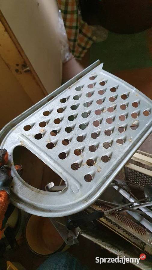 Przyrządy kuchenne PRL stare tarka sita chochla Warszawa