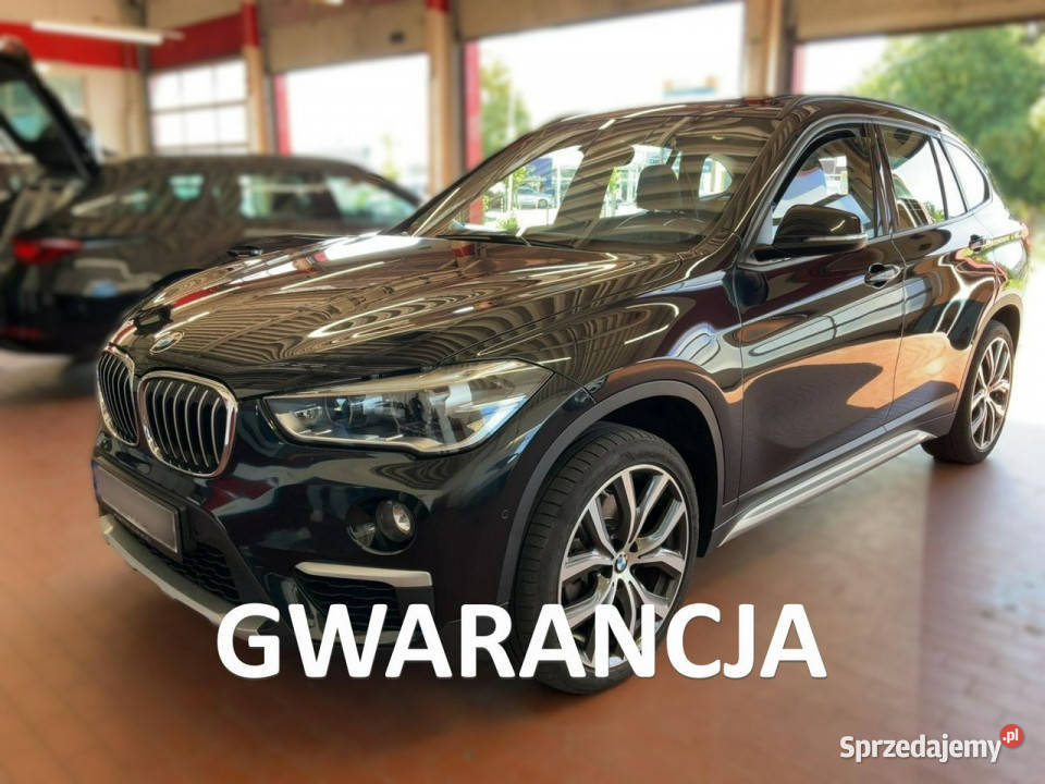 BMW X1 Xline Ledy Panorama Kamera Navi Gwarancja lakier metallic Motoryzacja Dębogórze