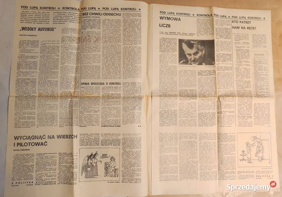 Polityka gazeta czasopismo 1984 42 1433 vintage Kielce