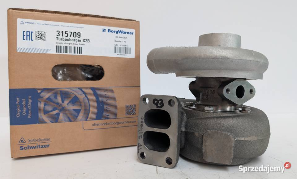 Nowa turbosprężarka firmy SCHWITZER Turbosprężarki Siedlce