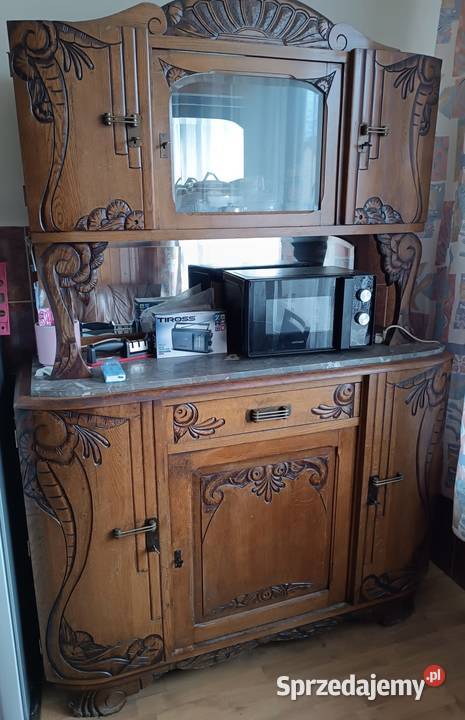 Drewniany kredens Proszowice