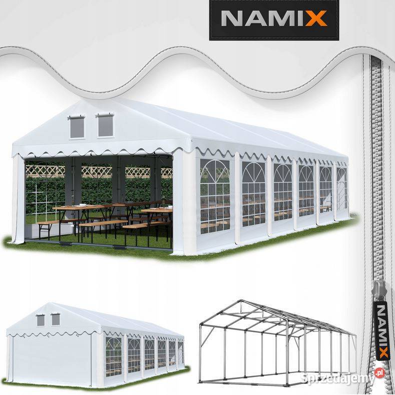Namiot PRESTIGE 6x1226m ogrodowy imprezowy garaż mazowieckie