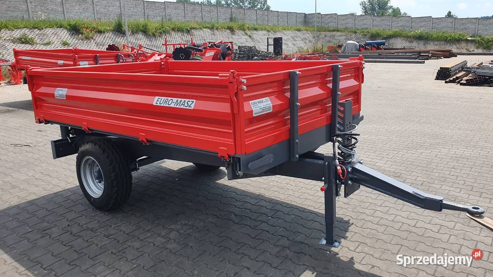 Przyczepa rolnicza ładowność 3t EuroMasz Kielce
