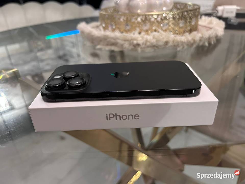 iPhone 14 Pro 128GB Black Kondycja 86 Stan Apple / iPhone opolskie Prudnik sprzedam