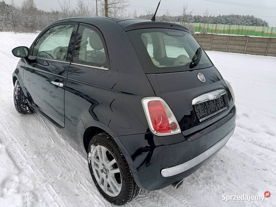 Fiat 500 turbo 900cc SZYBER DACH isofix Podkonice Miejskie