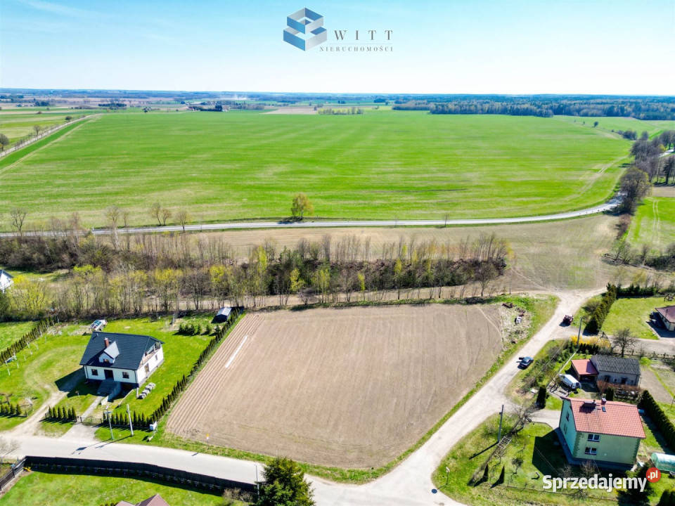 Działka Uzdowo 1280m2 warmińsko-mazurskie