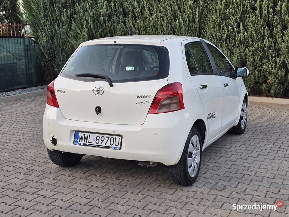 Toyota Yaris 2007r 13Benzyna 102000km Poniatowa