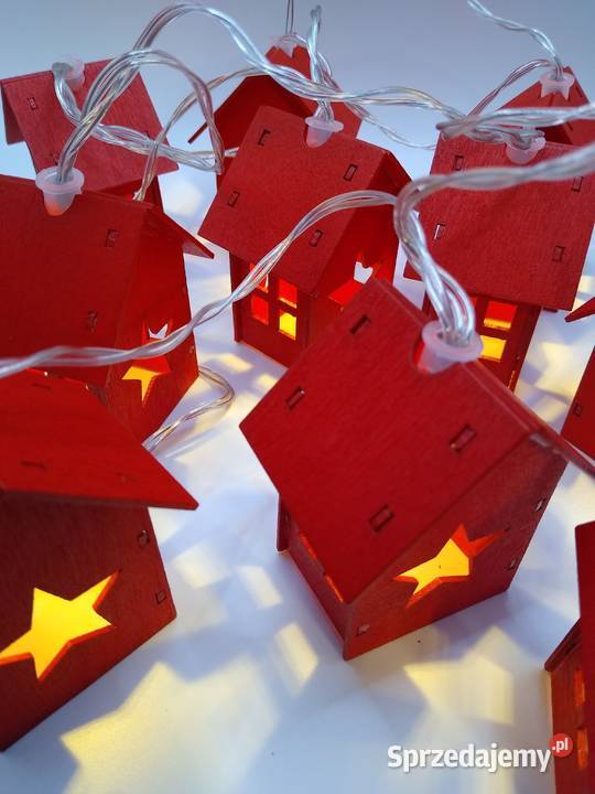 Światełka Domek Domki Led Girlanda Łańcuch Gdańsk