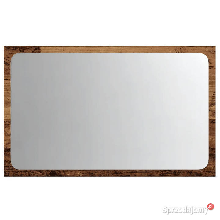 Lustro łazienkowe z LED stare drewno 60x85x38 mazowieckie
