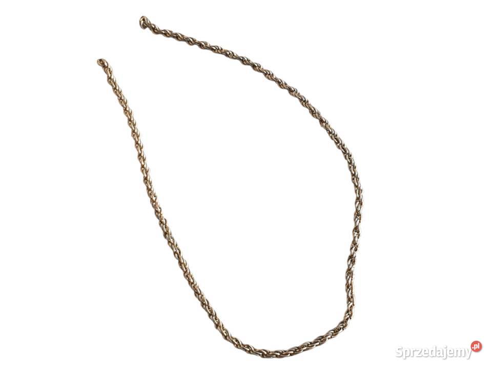 Stary ozdobny łańcuszek naszyjnik vintage lata śląskie Cieszyn sprzedam