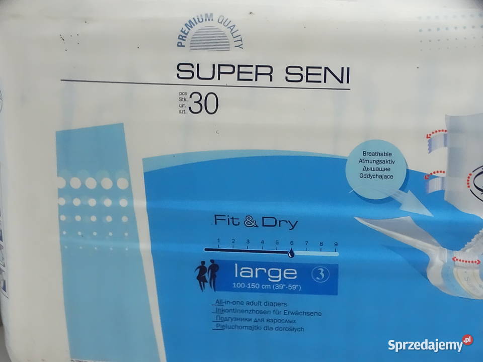 Tytuł Pieluchomajtki dorosłych Super Seni Large Biłgoraj