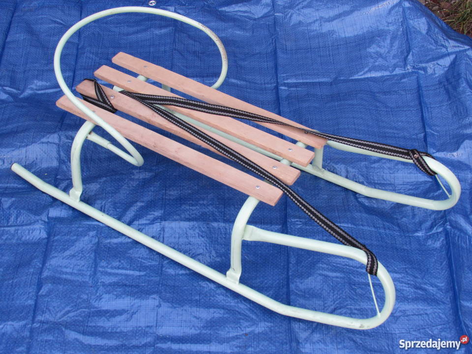 Sanki z oparciem najmłodszych metalowe stan Kraków