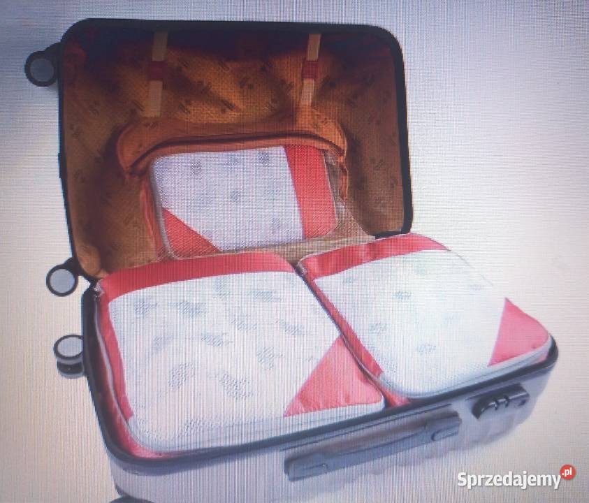 Organizer podróżny Torby kompresyjne czerwone Białystok