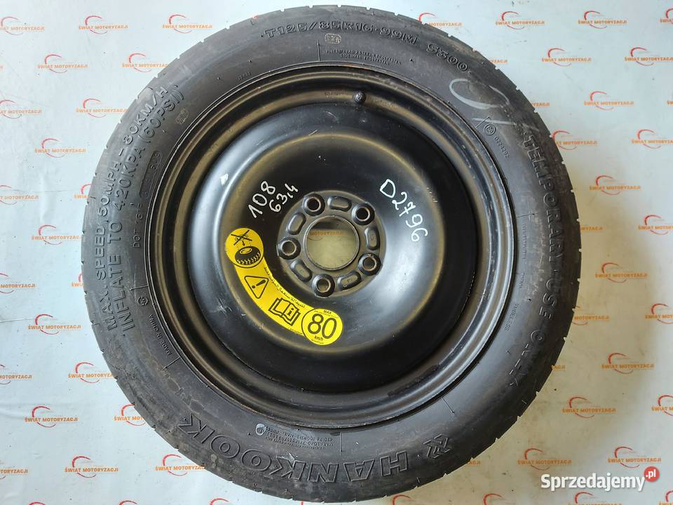 MONDEO MK4 S GALAXY MK3 koło dojazdowe 1258516 Koła dojazdowe Kielce