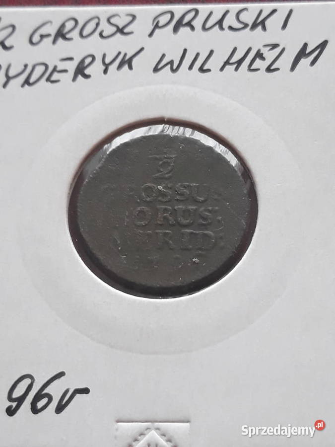 12 Grosza Pruskiego 1796 r Fryderyk Wilhelm Konin