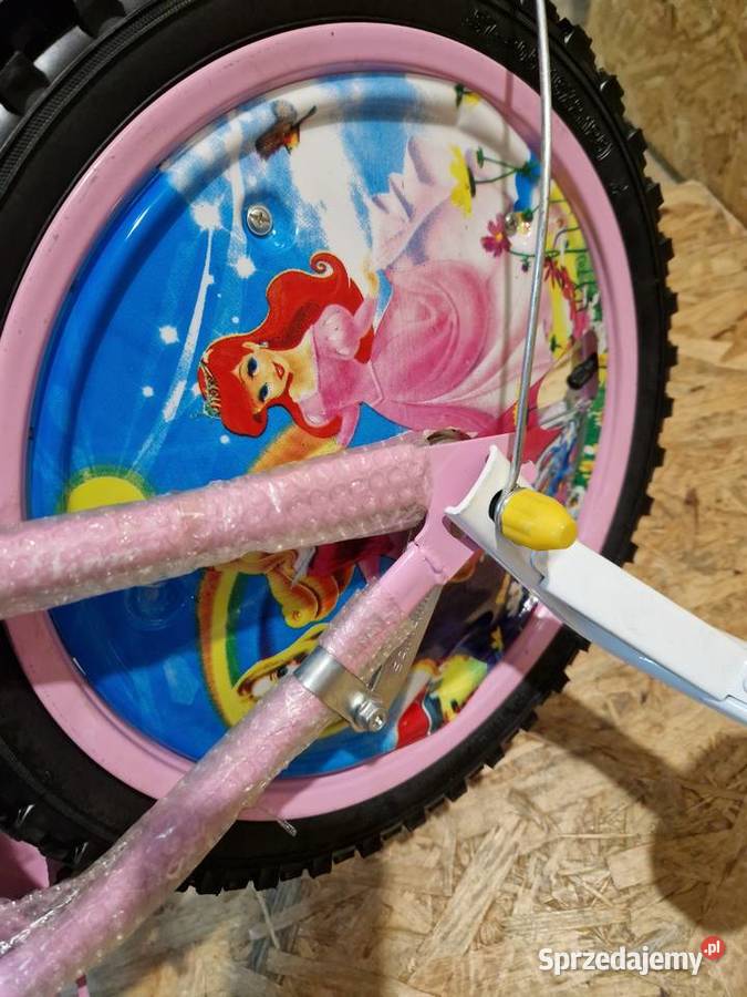 Rowerek 16 Princessa Księżniczka z misiem Głogowa