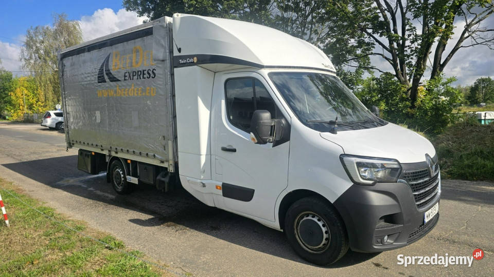 Renault Master Twin Cab 2023r Pali Jeździ ASR (kontrola trakcji) Samochody dostawcze