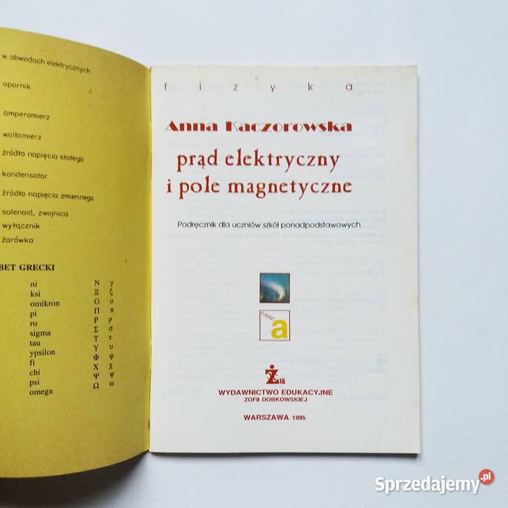 AKaczorowska Prąd elektryczny i pole magnetyczne Łódź