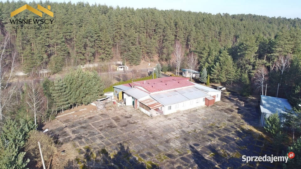 Obiekt o pow 750 mkw na działce o pow 6964 mkw Dzierzgoń