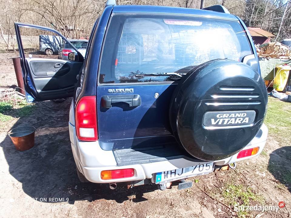 Suzuki grand Vitara 2004 20 benzyna manual mazowieckie Warszawa