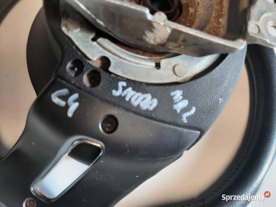 Citroen C4 skórzana Kierownica ładna sterowanie Ksawerów