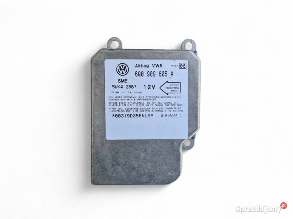 MODUŁ SENSOR AIRBAG SEAT AUDI SKODA VW